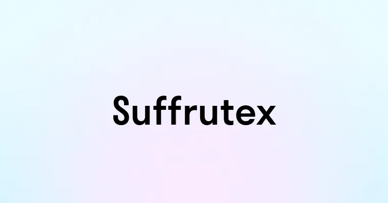 Suffrutex