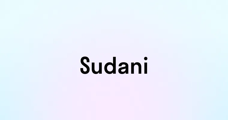 Sudani