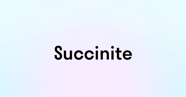 Succinite