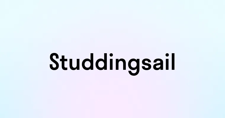 Studdingsail