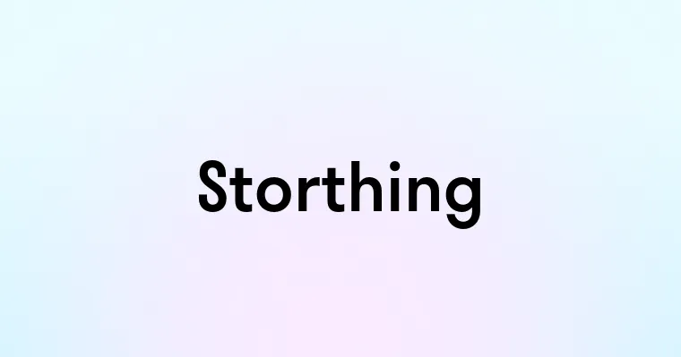 Storthing