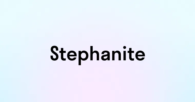 Stephanite