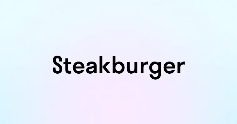 Steakburger