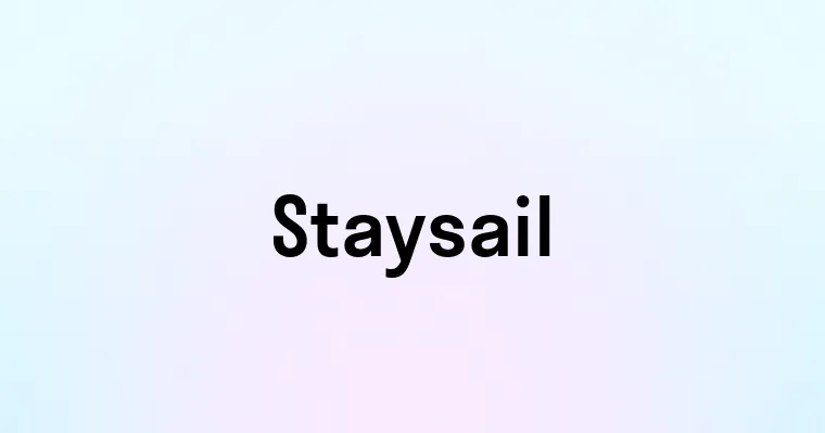 Staysail