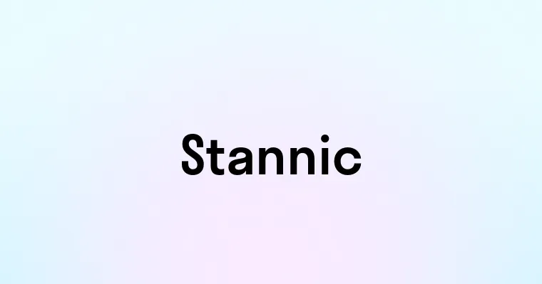 Stannic