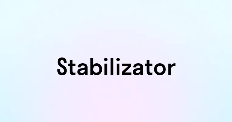 Stabilizator