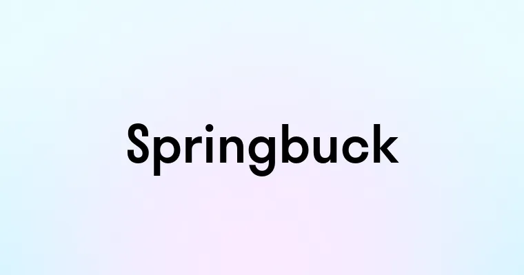 Springbuck