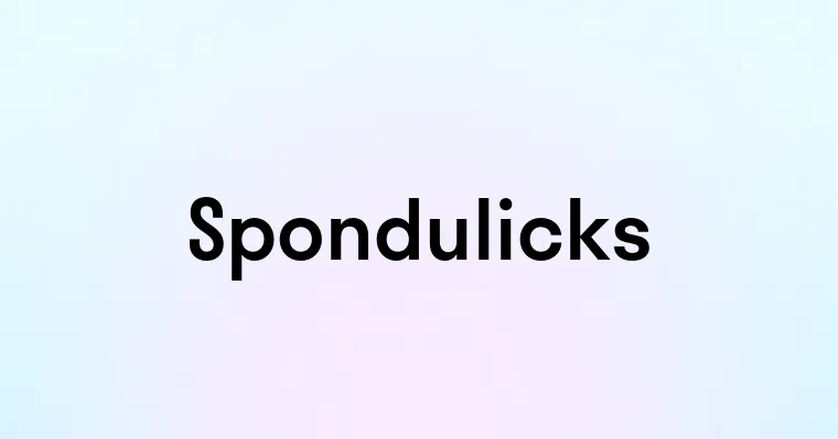 Spondulicks