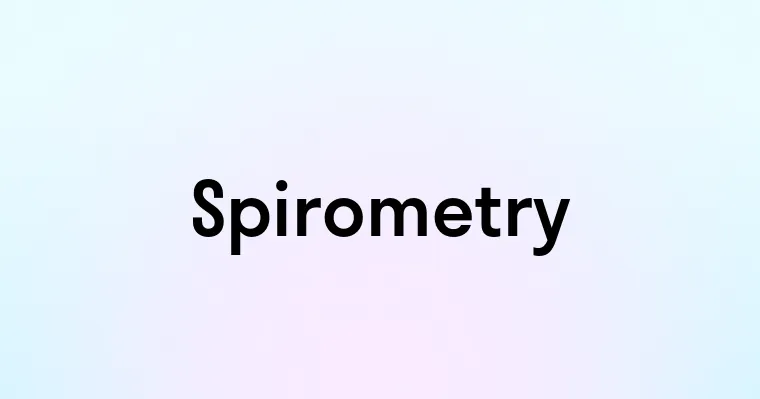 Spirometry