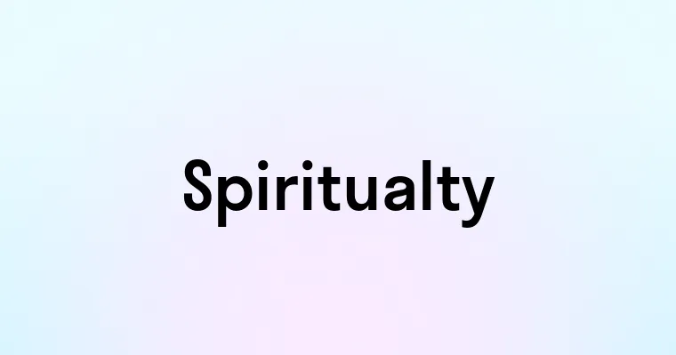 Spiritualty