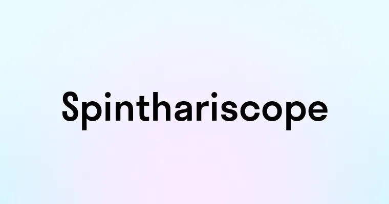 Spinthariscope