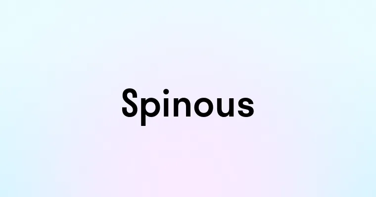 Spinous