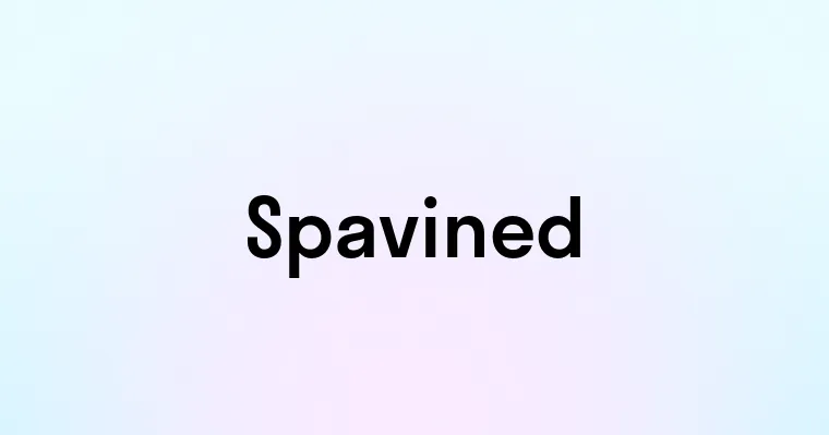 Spavined