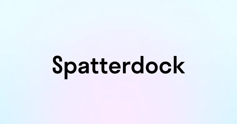 Spatterdock