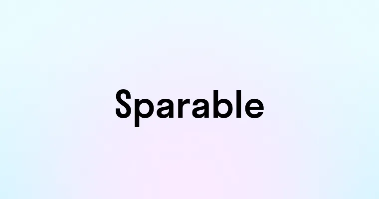 Sparable