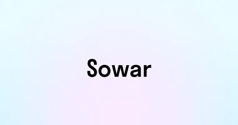 Sowar