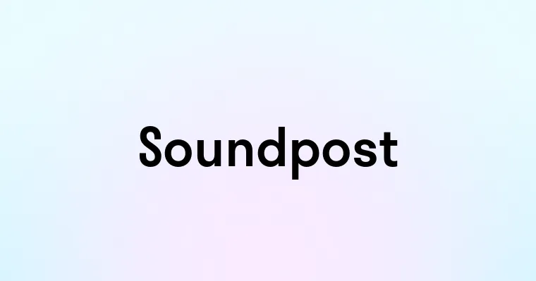 Soundpost