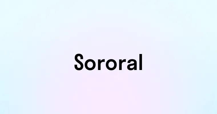 Sororal