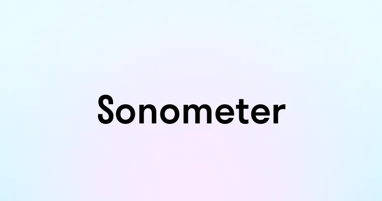 Sonometer