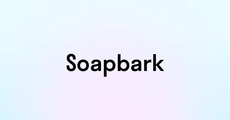 Soapbark