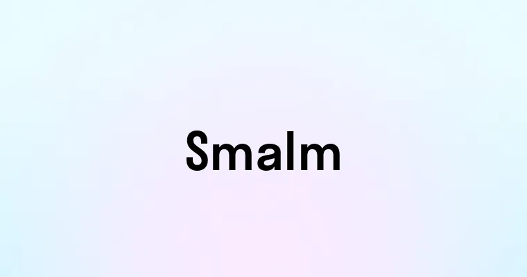 Smalm