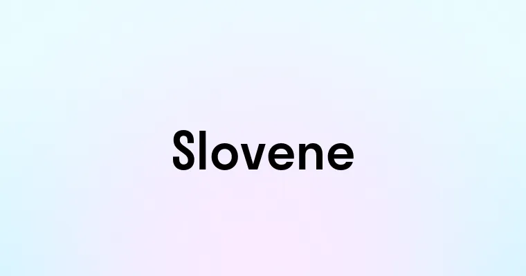 Slovene