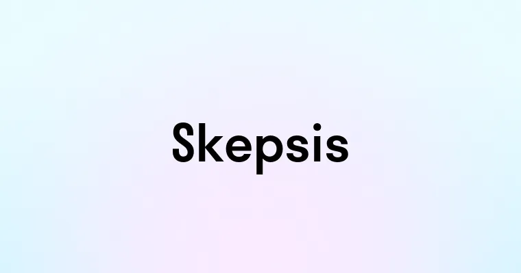 Skepsis