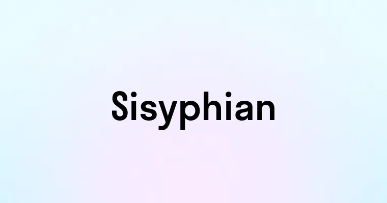 Sisyphian