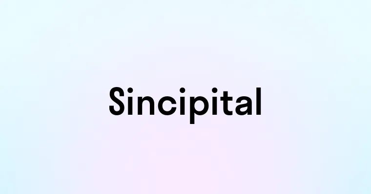 Sincipital