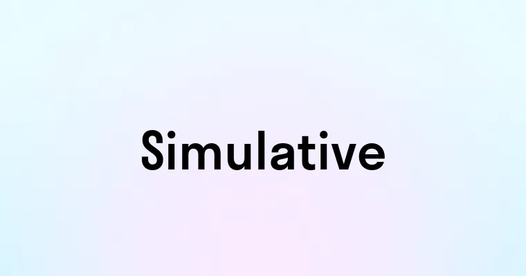 Simulative