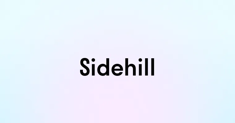 Sidehill