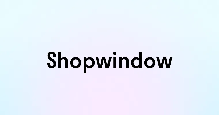 Shopwindow