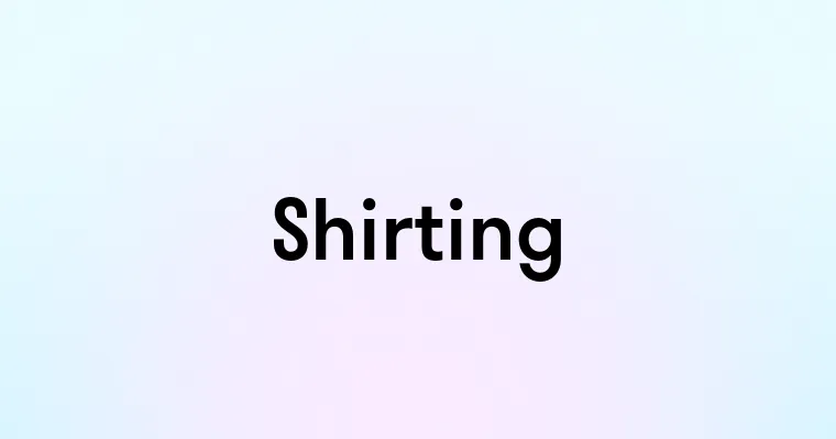 Shirting