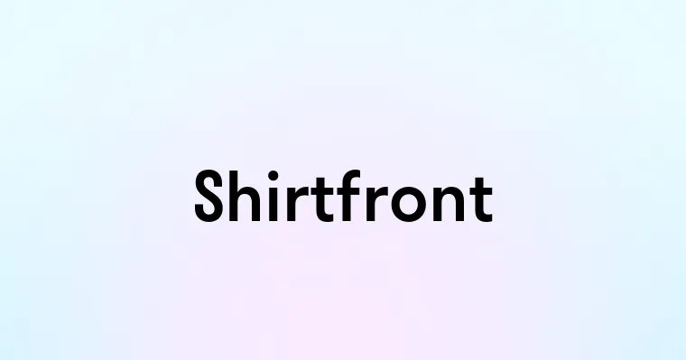 Shirtfront