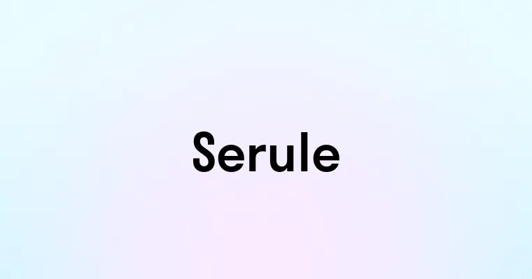 Serule