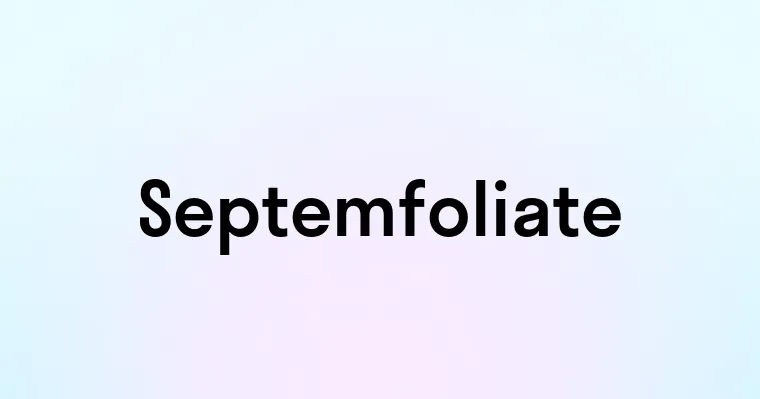 Septemfoliate