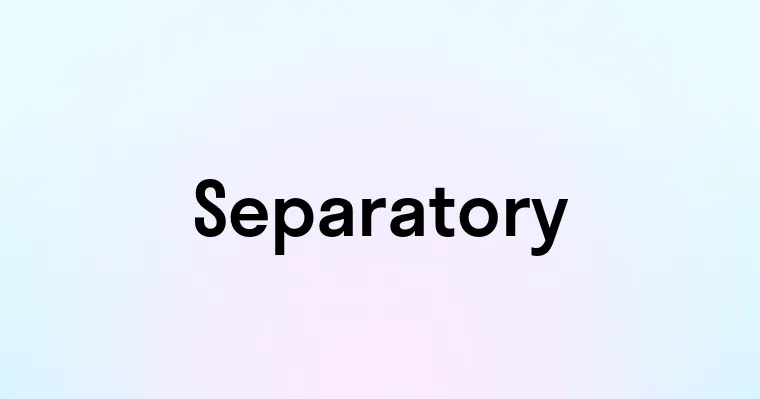 Separatory