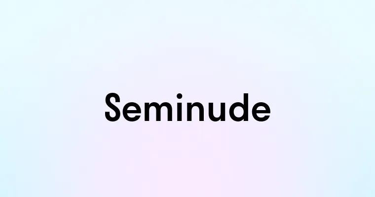 Seminude