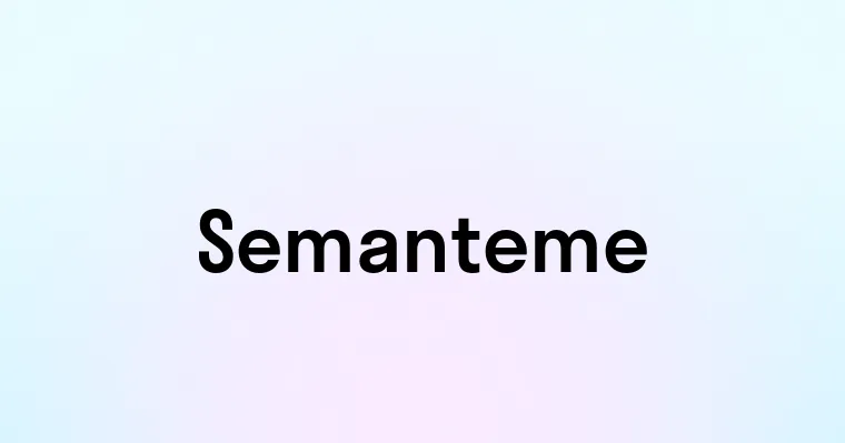 Semanteme