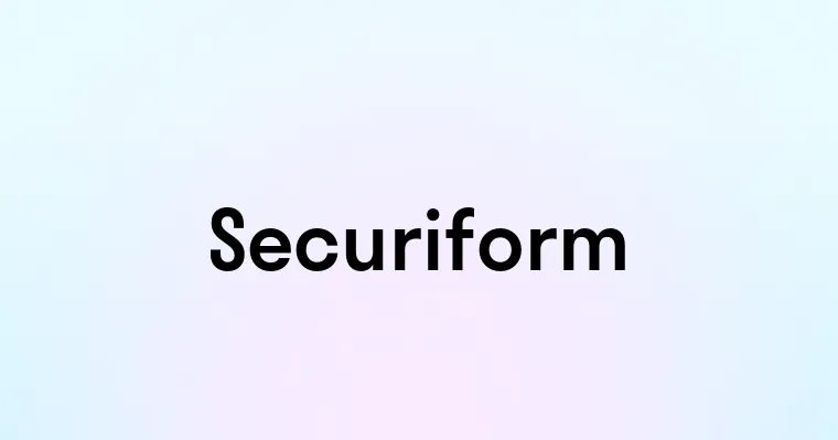 Securiform