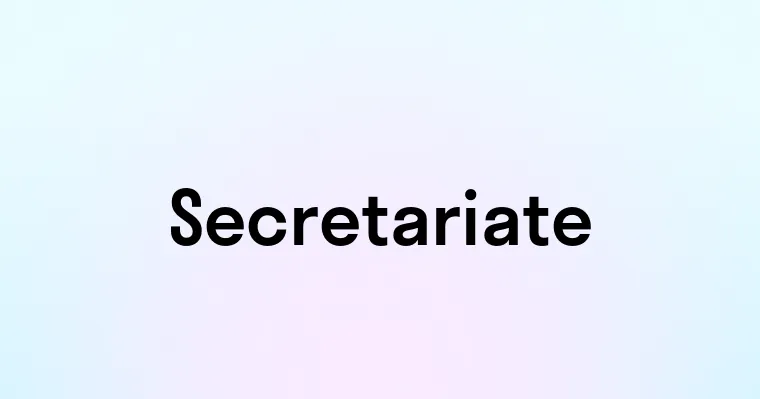 Secretariate