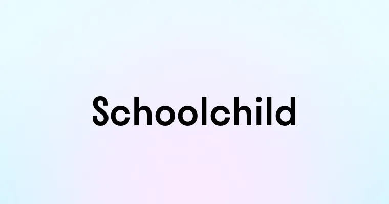 Schoolchild