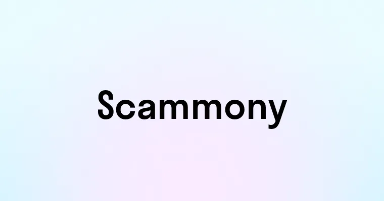 Scammony