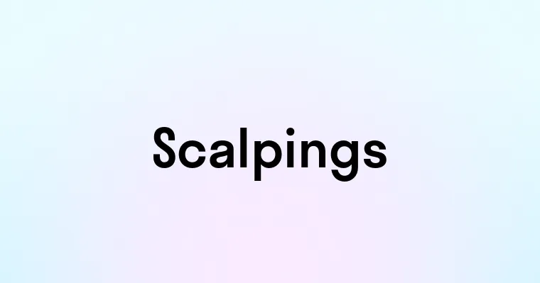 Scalpings