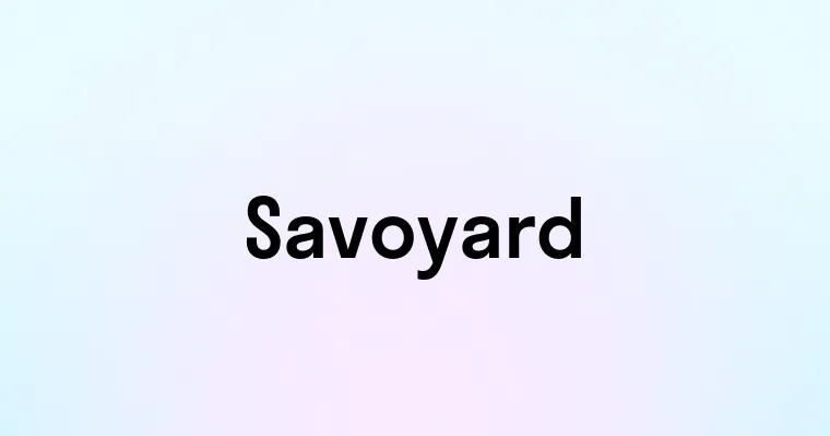 Savoyard