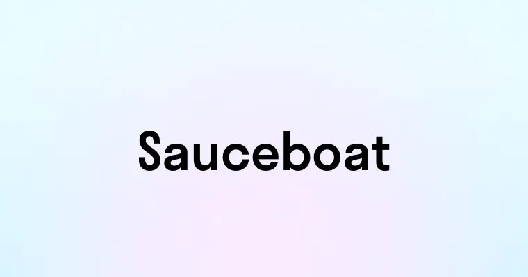 Sauceboat