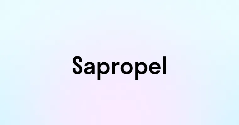 Sapropel