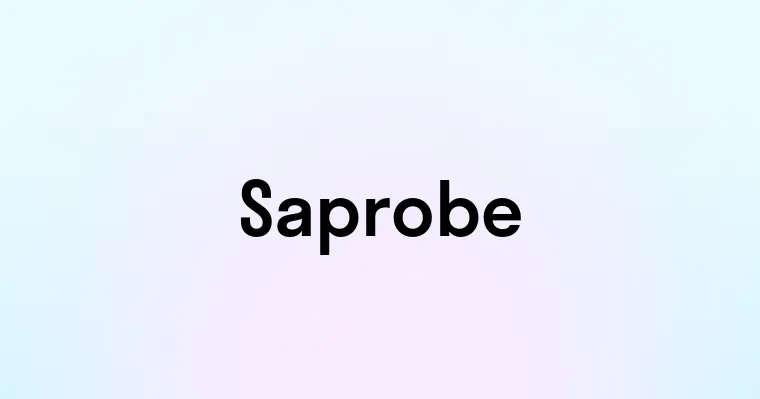 Saprobe