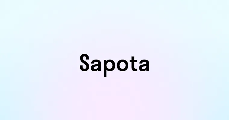 Sapota