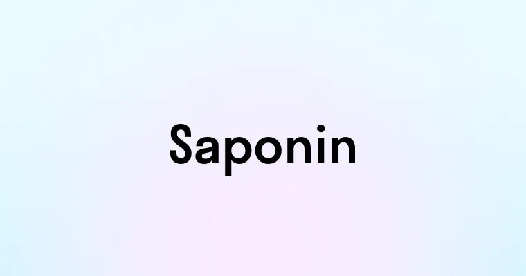 Saponin